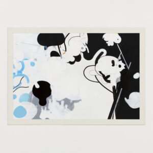 ペン画 ドローイングのおすすめ作品・人気作家 モノクロ 抽象画 白 黒 Untitled インテリア絵画 アート