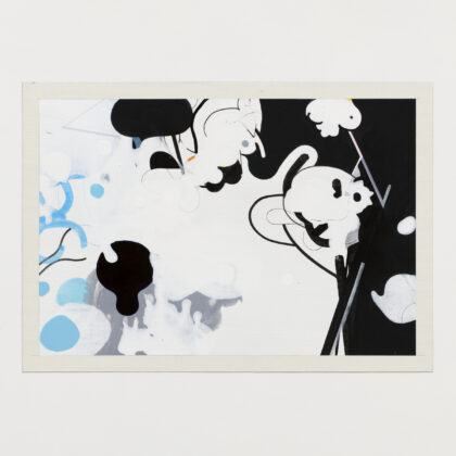 ペン画 ドローイングのおすすめ作品・人気作家 モノクロ 抽象画 白 黒 Untitled インテリア絵画 アート