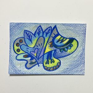 絵画 のおすすめ作品・人気作家 蝶　色鉛筆 蝶 インテリア絵画 アート