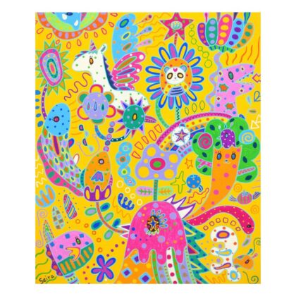 アクリル画 のおすすめ作品・人気作家 動物 木 花 魚 鳥 カラフル パンダ おいでよ ぴーぴー インテリア絵画 アート