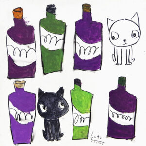 アクリル画 のおすすめ作品・人気作家  wine cellar インテリア絵画 アート