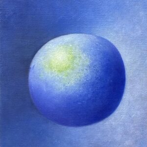 油絵 のおすすめ作品・人気作家 宇宙 blue earth heart planet ブルー 仏教 仏画 地球 妙画 心 惑星 法華経 青 Number 10 インテリア絵画 アート