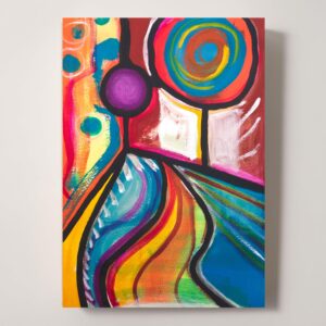 アクリル画 のおすすめ作品・人気作家 アクリル 抽象画 水彩画 モダンアート 現代アート 異邦風景　ーAlien Sceneryー インテリア絵画 アート