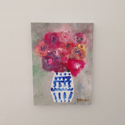 油絵 のおすすめ作品・人気作家 油絵 花 花瓶 微睡みの中で インテリア絵画 アート