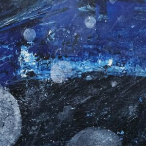 アクリル画 のおすすめ作品・人気作家 抽象画雪景色夜景 追憶を君に インテリア絵画 アート