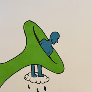 アクリル画 のおすすめ作品・人気作家 具象画 掃除機 インテリア絵画 アート