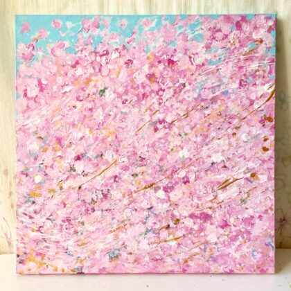 アクリル画 のおすすめ作品・人気作家 桜　花　春 Sakura -Spring has come- インテリア絵画 アート