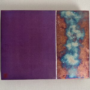 日本画 のおすすめ作品・人気作家 抽象画 日本画 紫 銀箔 purple #12 インテリア絵画 アート