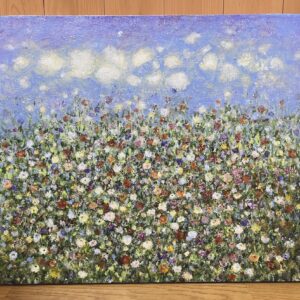 アクリル画 のおすすめ作品・人気作家 花イラスト お花畑 インテリア絵画 アート
