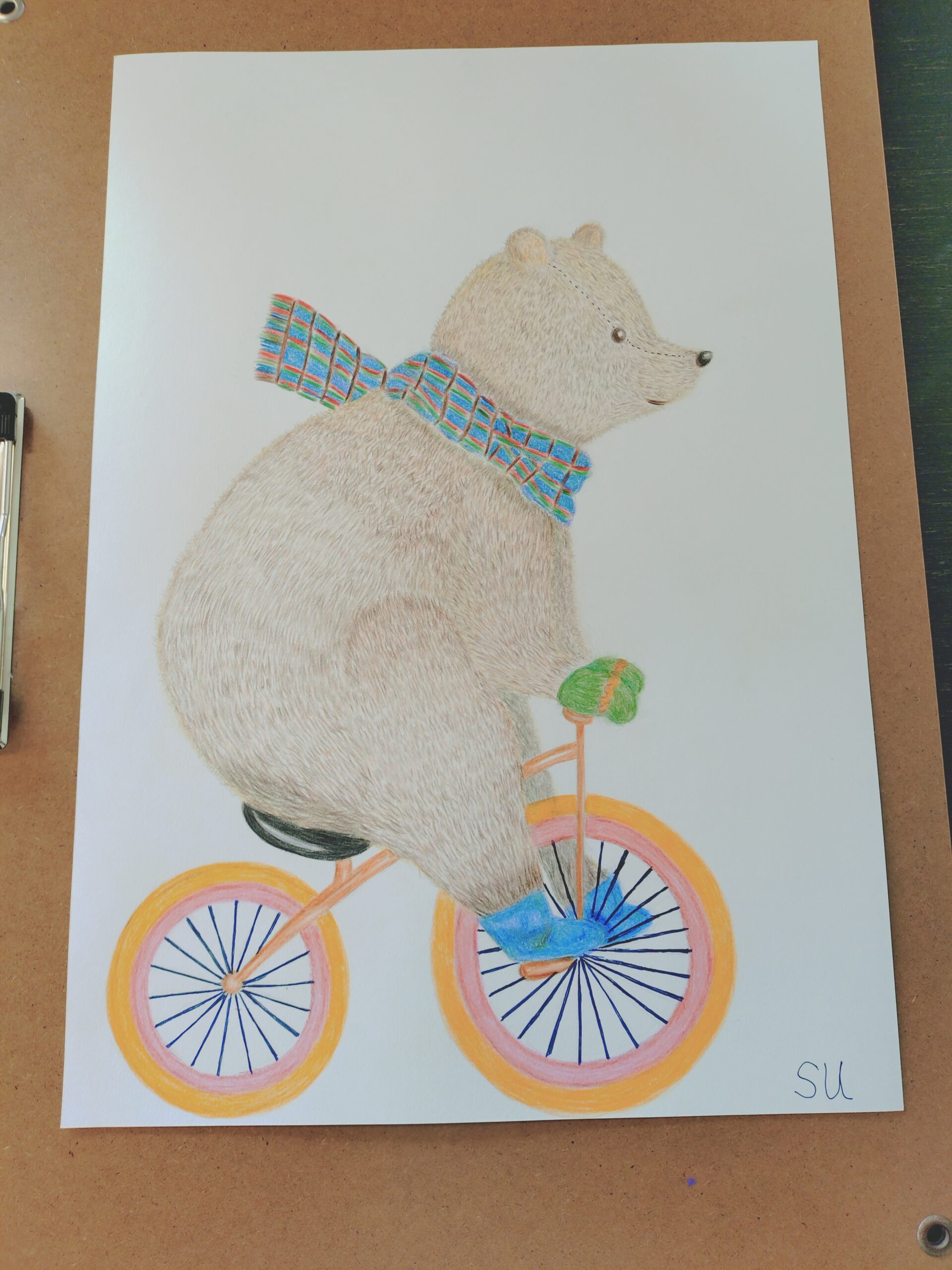 Uncategorized  Winter　Bear インテリア絵画 アート