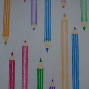 Uncategorized  color pencil インテリア絵画 アート