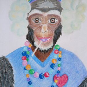 Uncategorized  チンパンGAL インテリア絵画 アート