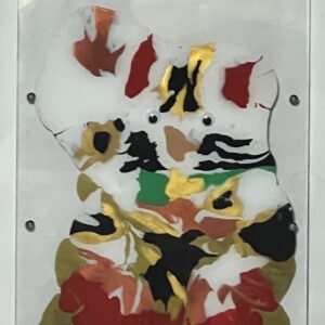 絵画 のおすすめ作品・人気作家 アクリル 猫 かわいい けったい デカルコマニー 招き猫 現代アート 縁起物 まねきねこ インテリア絵画 アート