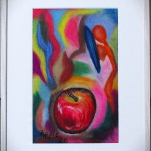 パステル画 のおすすめ作品・人気作家 パステル りんご Apple20 インテリア絵画 アート