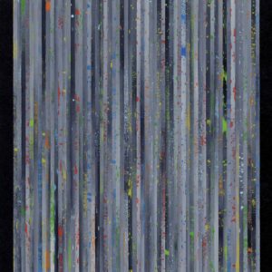 アクリル画 のおすすめ作品・人気作家 抽象 アクリル絵具 カラフル ケント紙 ストライプ 幻想 細密 【在庫あり】NOISE インテリア絵画 アート