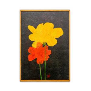 アクリル画 のおすすめ作品・人気作家 抽象画 花 アクリル画 インテリア カラフル Two Lights in the Dark No.283 インテリア絵画 アート