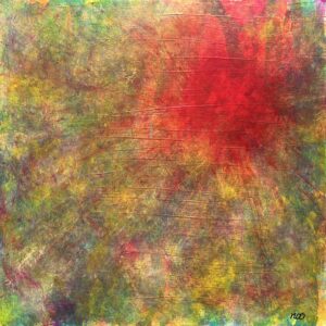 アクリル画 のおすすめ作品・人気作家 光 赤 丙午 午 古事記 命 国旗 岩 日本 神様 神話 When the Hidden Sun Rises Again ― 受け継がれる日の光、天の岩戸が開く時 ― インテリア絵画 アート