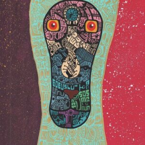 絵画 のおすすめ作品・人気作家 イラスト 赤 猿 紫 青 monkey インテリア絵画 アート