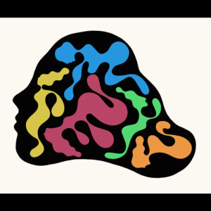 絵画 のおすすめ作品・人気作家 女性 Coloful graphical head オンナ ジークレー 女性 顔 What’s in your head #1 インテリア絵画 アート