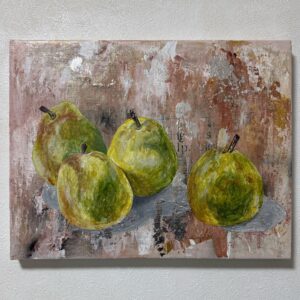 アクリル画 のおすすめ作品・人気作家 art アート 梨 洋梨 絵画 洋梨 インテリア絵画 アート