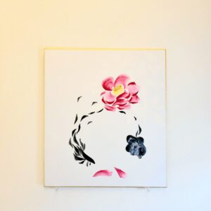 水彩画 のおすすめ作品・人気作家  冬 camellia 01 26 インテリア絵画 アート