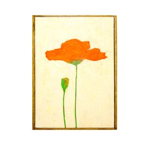 アクリル画 のおすすめ作品・人気作家 抽象画 花 アクリル画 インテリア カラフル Orange Wind No.279 インテリア絵画 アート