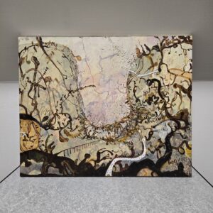 絵画 のおすすめ作品・人気作家 抽象画アクリル画 谷の生命 F15号サイズ インテリア絵画 アート