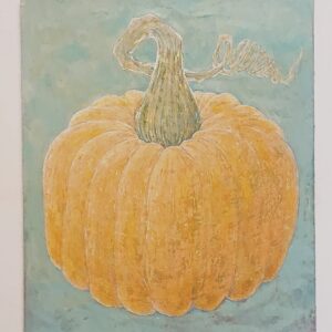 絵画 のおすすめ作品・人気作家 イラスト 植物 赤 かぼちゃ アクリル画 インテリア オレンジ 絵画 青 食べ物 黄 pumpkin 262 インテリア絵画 アート