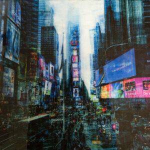 絵画 のおすすめ作品・人気作家 mixedmedia NewYork NY タイムズスクエア ニューヨーク New York, Times square インテリア絵画 アート