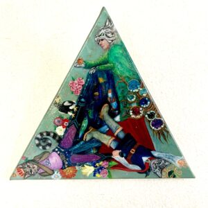 油絵 のおすすめ作品・人気作家 油絵 猫 ケットシー ユグドラシル 北欧 油画 神話 童話 Cait Sith living in Yuggdrasil インテリア絵画 アート