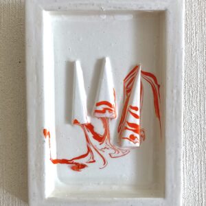 アクリル画 のおすすめ作品・人気作家 ＃抽象画＃立体＃オレンジ＃現代美術＃＃モダンアート 陽らら（はるらら） インテリア絵画 アート