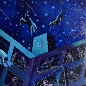 Uncategorized  星降る夜に インテリア絵画 アート