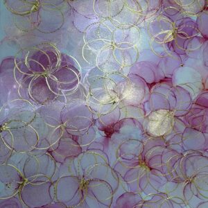 絵画 のおすすめ作品・人気作家 花 しあわせ アルコールインクアート 開運画 神代ノ彩(かみよのいろどり) インテリア絵画 アート