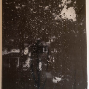 絵画 のおすすめ作品・人気作家 モノクロ 白黒 雨 あめ 雨 風景 The Rain インテリア絵画 アート