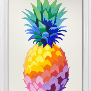 ペン画 ドローイングのおすすめ作品・人気作家 カラフル フルーツ ポップアート 果物 静物 パイナップル インテリア絵画 アート