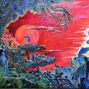 Uncategorized 空人 シャングリラ インテリア絵画 アート