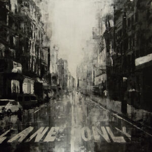 絵画 のおすすめ作品・人気作家 モノクロ NewYork NY アメリカ ニューヨーク マンハッタン New York, city scape composition #4 インテリア絵画 アート