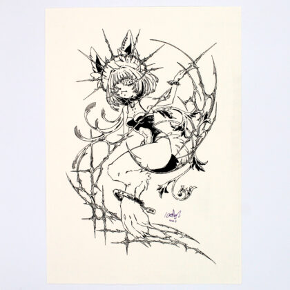 手描きイラスト のおすすめ作品・人気作家 キャラクター TOWA-01 インテリア絵画 アート