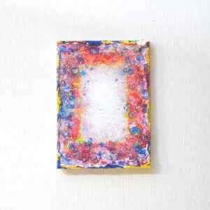 油絵 のおすすめ作品・人気作家 抽象 凹凸 青 白 赤 黄色 サムとオーケストラ インテリア絵画 アート