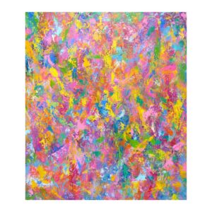 油絵 のおすすめ作品・人気作家 抽象画 油絵 カラフル 解き放たれた輝き インテリア絵画 アート