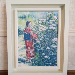 油絵 のおすすめ作品・人気作家 印象派　風景画　impressionism　人物画　美人画 『薫り立つ（The rising scent）』 インテリア絵画 アート