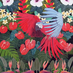 日本画 のおすすめ作品・人気作家 南のイメージ 熱帯ファンタジア インテリア絵画 アート