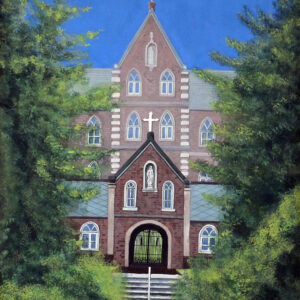 日本画 のおすすめ作品・人気作家 洋館 緑の修道院 インテリア絵画 アート