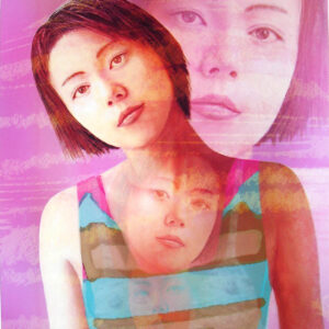 版画 のおすすめ作品・人気作家 人物 女性 ストライプ1/5(幻834) インテリア絵画 アート