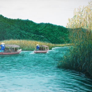 油絵 のおすすめ作品・人気作家 近江八幡水郷めぐり 近江八幡水郷めぐり インテリア絵画 アート