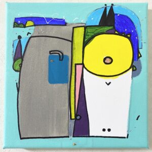 アクリル画 のおすすめ作品・人気作家 抽象画 アクリル画 カラフル 今日の絵 心象 心象風景 日々の心象シリーズ 風景画 キュー インテリア絵画 アート