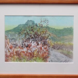 水彩画 のおすすめ作品・人気作家 思い出 高原への道 インテリア絵画 アート