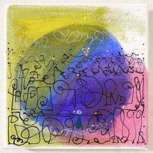 アクリル画 のおすすめ作品・人気作家 抽象画 アクリル画 カラフル 今日の絵 心象 心象風景 日々の心象シリーズ 風景画 more インテリア絵画 アート