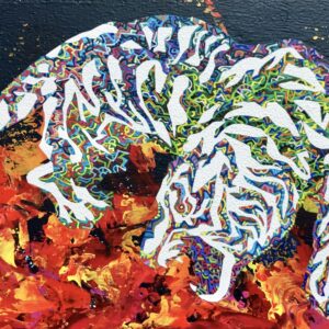 アクリル画 のおすすめ作品・人気作家  虎伏炎壌 インテリア絵画 アート