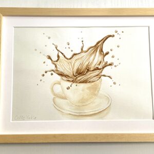 絵画 のおすすめ作品・人気作家 コーヒー絵画アート Coffee Bloom – Splash インテリア絵画 アート